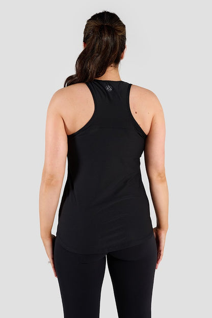 Anna Workout Vest - Black